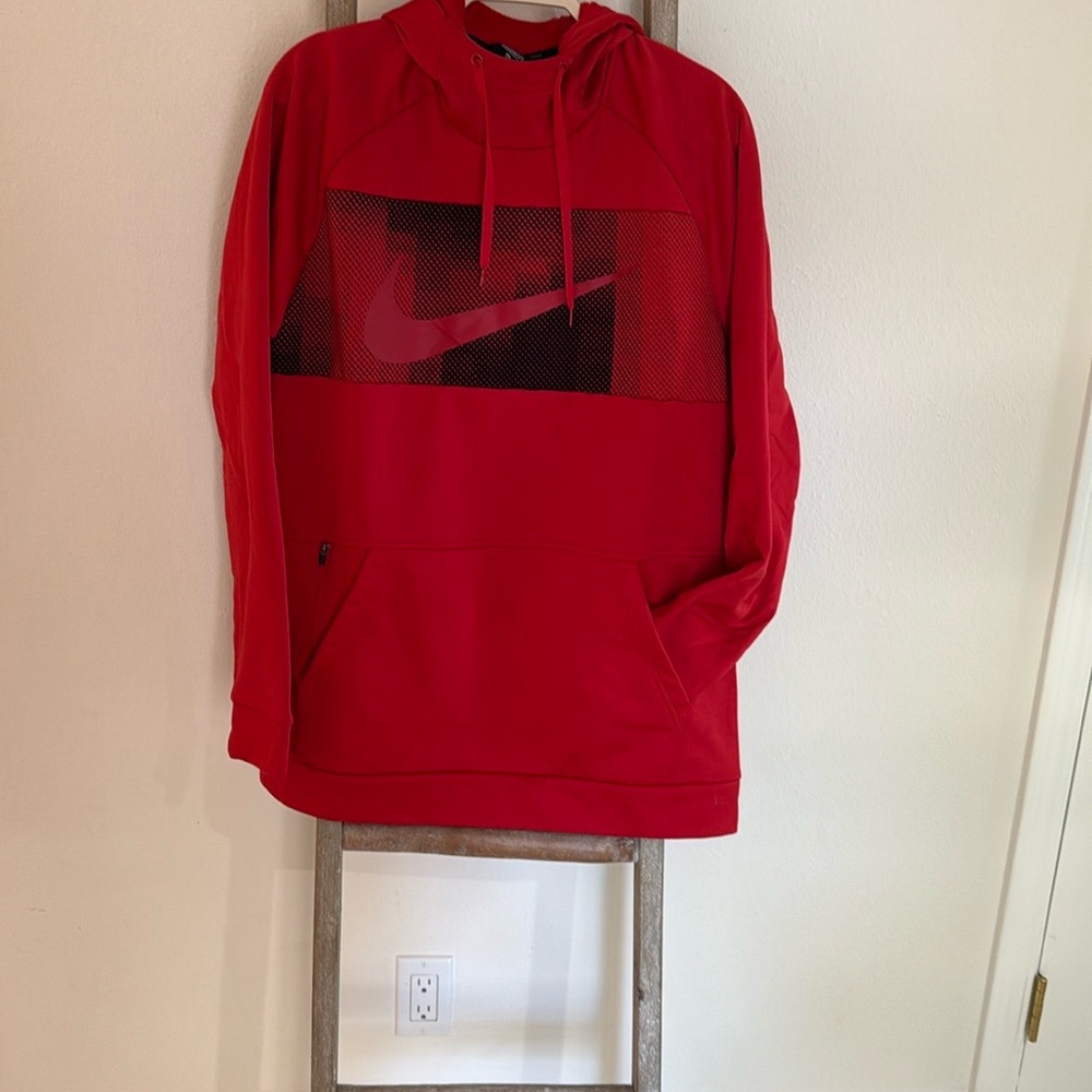 Nike Men's Red Hoodie